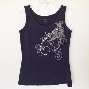 Sonoma Women's Black Tank Top